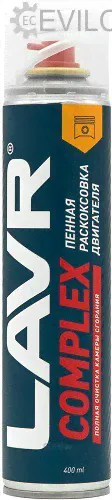 LN2510 LAVR Пенная раскоксовка двигателя COMPLEX LAVR 400 мл. LAVR LN2510-0