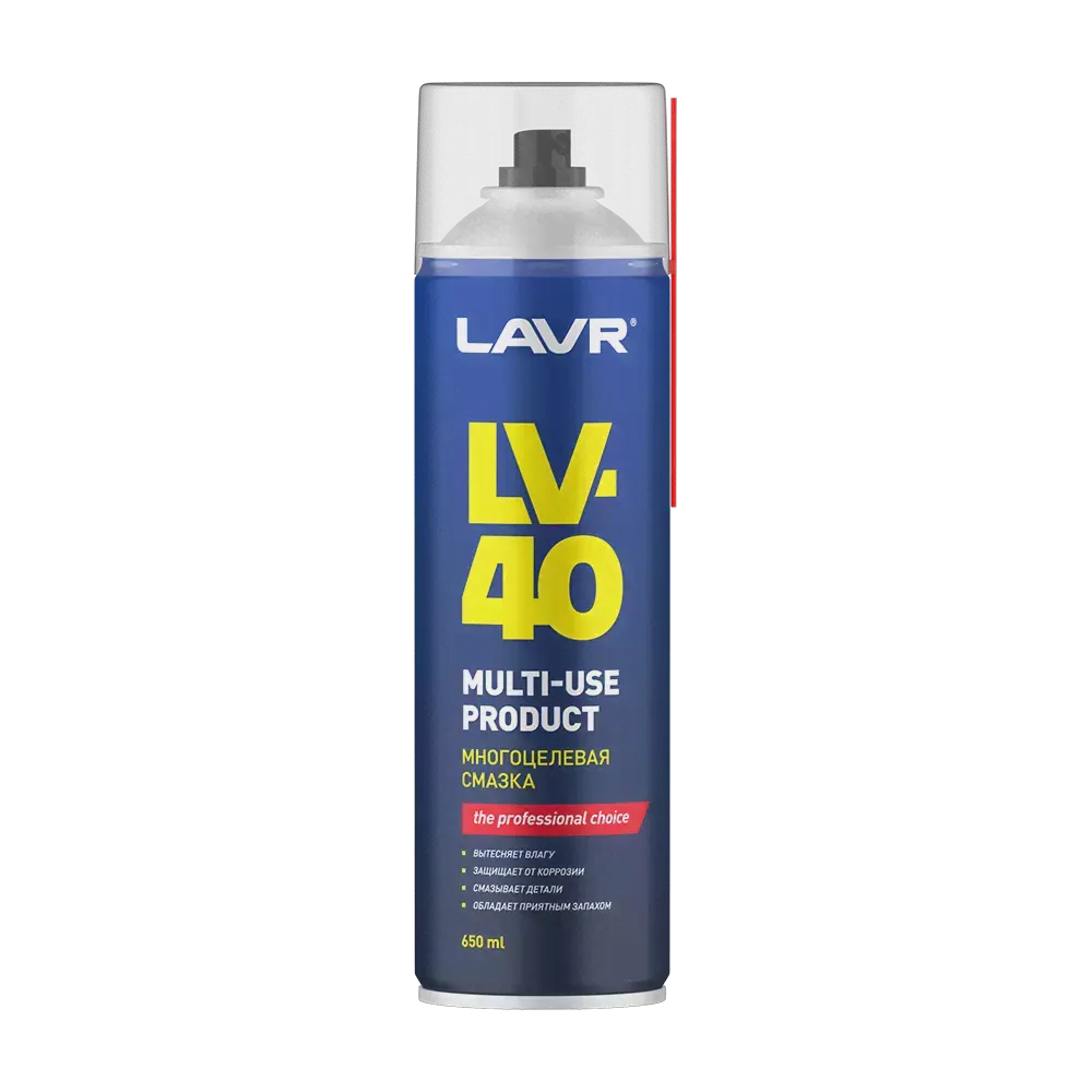 Смазка многоцелевая LAVR LV-40, 650 мл-0
