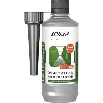 Очиститель инжекторов присадка в бензин (на 40-60л) с насадкой LAVR Petrol injector's Cleaner 310мл LAVR LN2109
