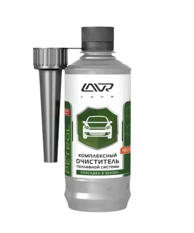 Очиститель инжекторов LAVR Injector Cleaner Petrol, присадка в бензин, 310мл